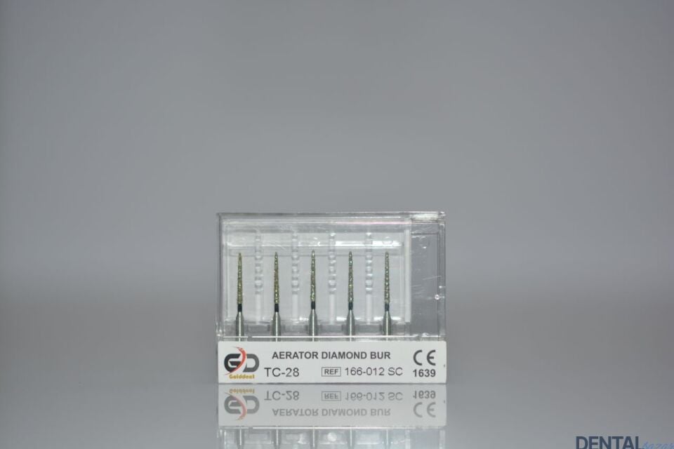 Golddent Elmas Frez TC-28 - 166-012 SC - İğne (Siyah Kuşak)