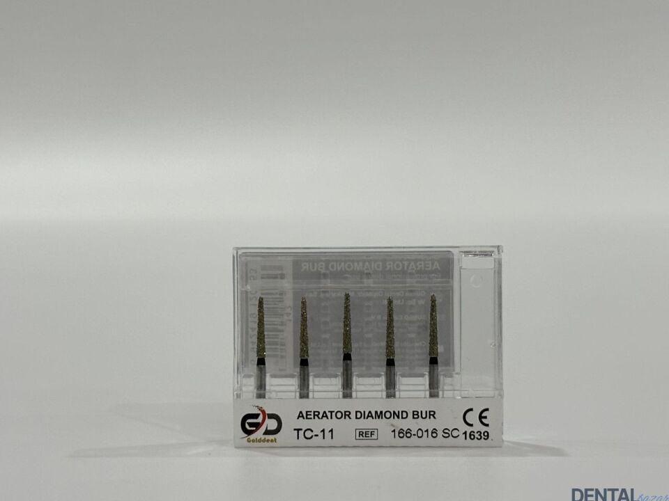 Golddent Elmas Frez TC-11 - 166-016 SC - İğne (Siyah Kuşak)