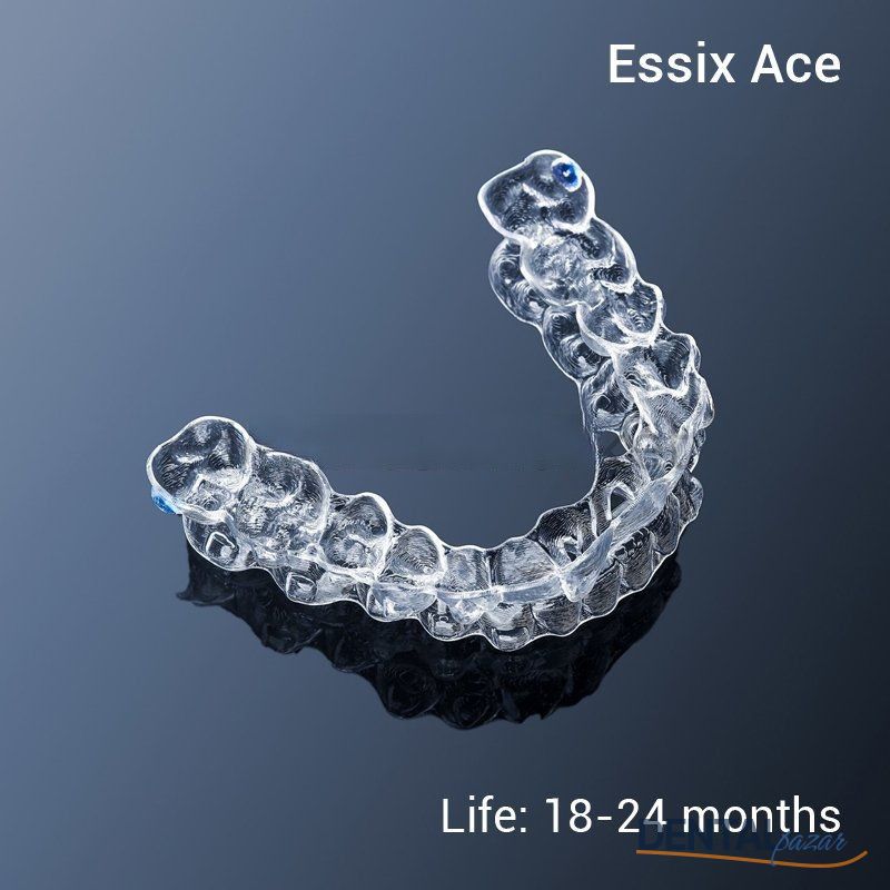 Essix Sert Plak - Essix Ace - 040'' Kare