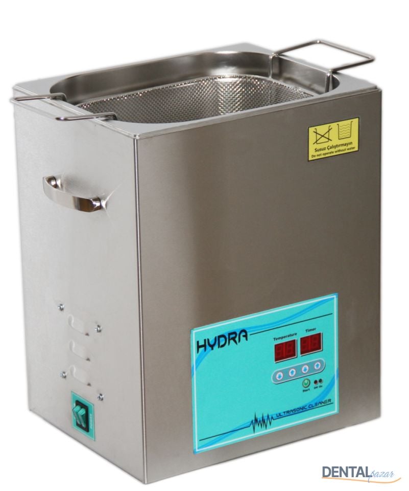 Ultrasonik Temizleyici Hydra 12 Lt