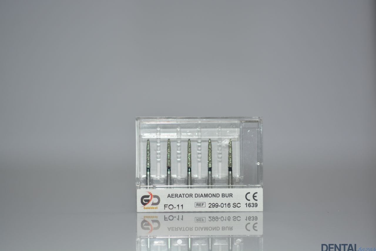 Golddent Elmas Frez FO-11 - 299-016 SC - Alev (Siyah Kuşak)