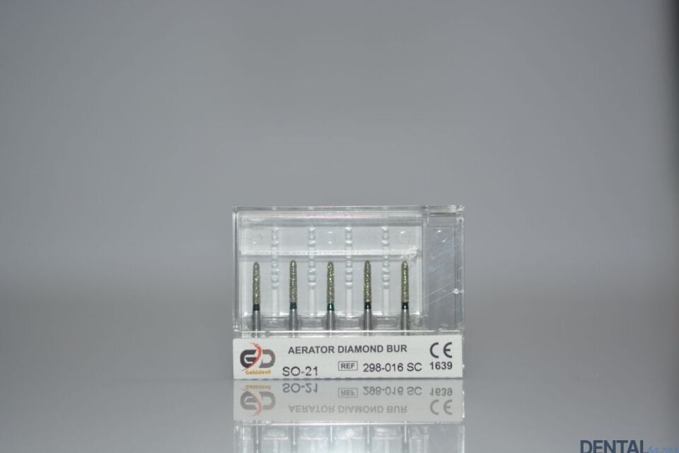 Golddent Elmas Frez SO-21 - 298-016 SC - Alev (Siyah Kuşak)