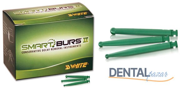Smartburs II Çürük Temizleme Frezi - Refil 10 Adet