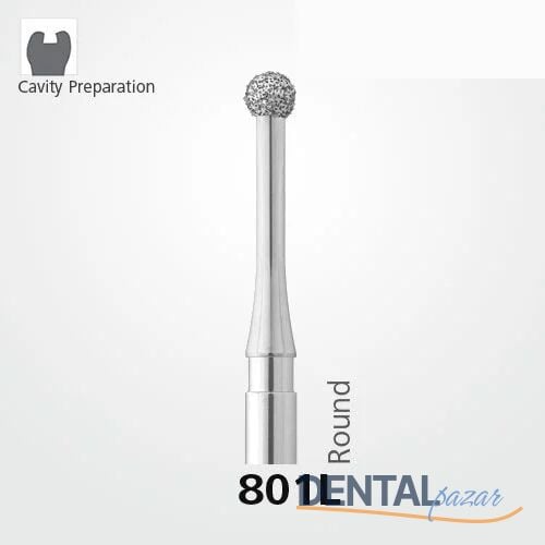 801L Sentetik Elmas Frez - 5 Adet - Rond