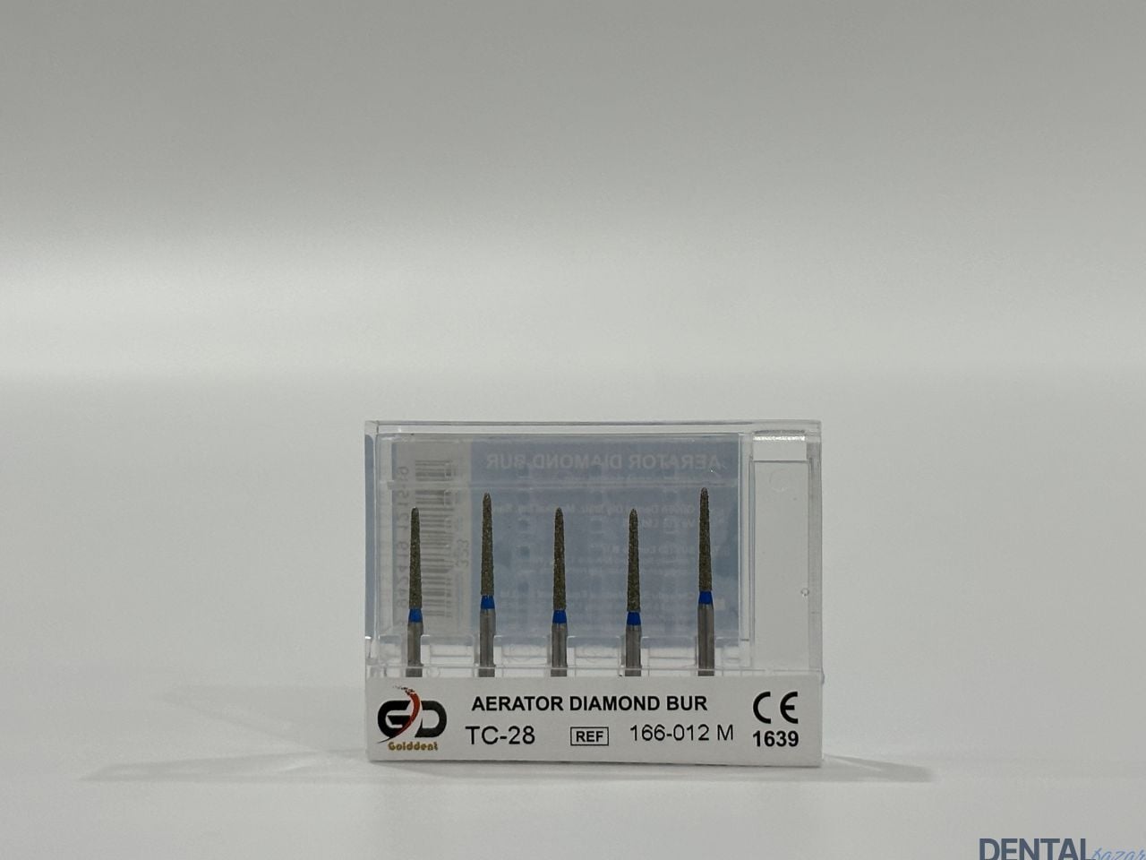 Golddent Elmas Frez TC-28 - 166-012 M - İğne (Mavi Kuşak)