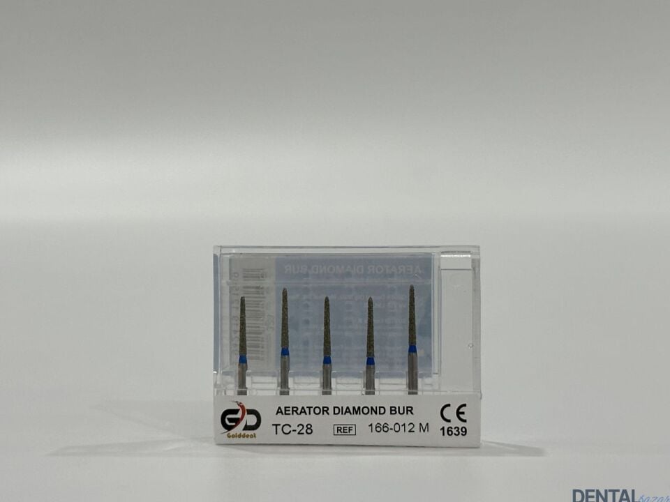 Golddent Elmas Frez TC-28 - 166-012 M - İğne (Mavi Kuşak)