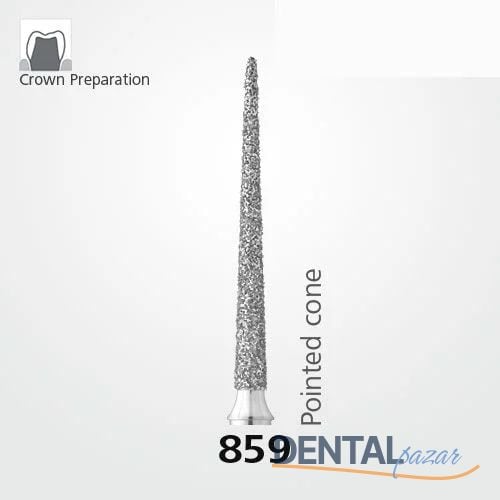 859 Sentetik Elmas Frez - 5 Adet - İğne Uç