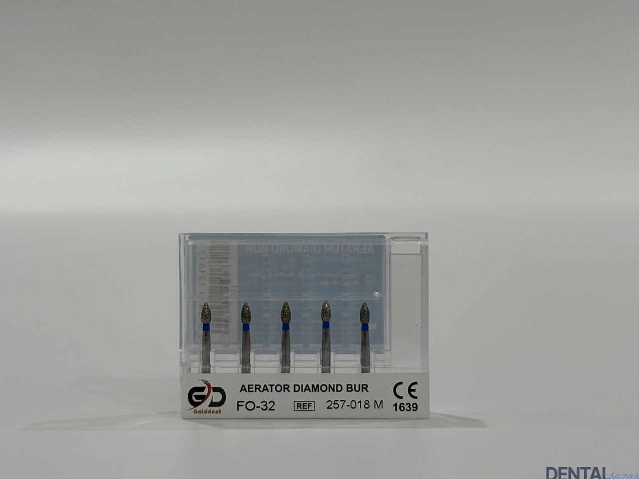 Golddent Elmas Frez FO-32 - 257-018 M - Yumurta (Mavi Kuşak)
