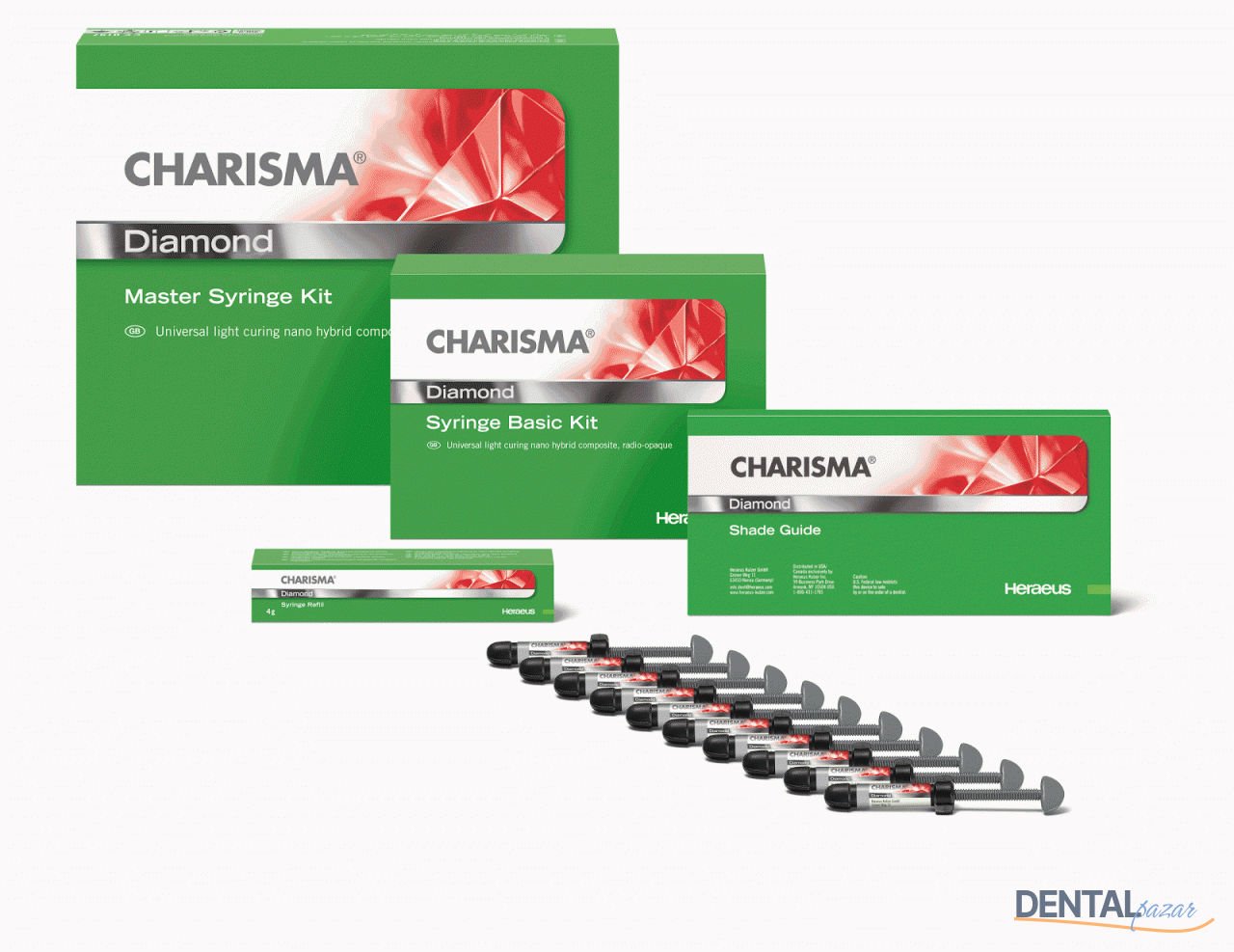 Charisma Diamond İntro Kompozit Kit 3x4 gr