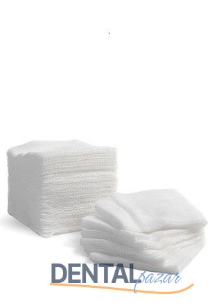 Gazlı Bez Non Woven 5 cm x 5 cm - 500'lü Paket ***