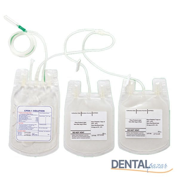 Üçlü Kan Torbası 450 ML.2X300ML - 100 Adet