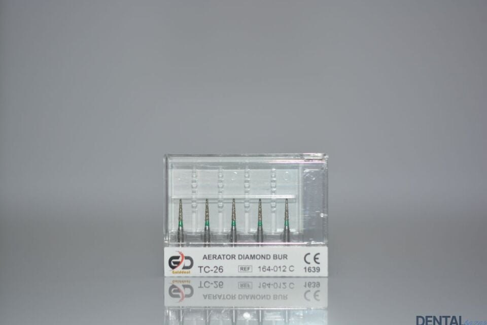 Golddent Elmas Frez TC-26 - 164-012 C - İğne (Yeşil Kuşak)
