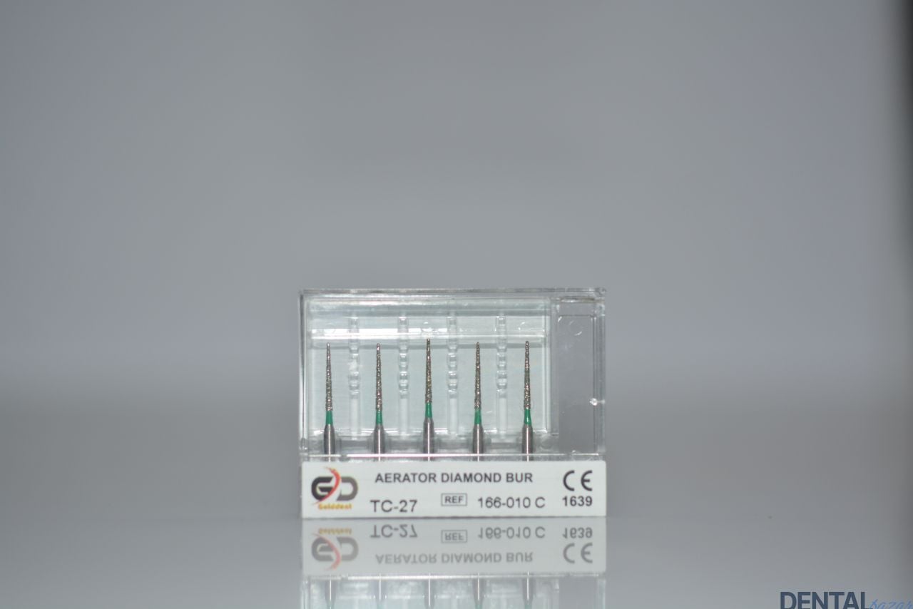 Golddent Elmas Frez TC-27 - 166-010 C - İğne (Yeşil Kuşak)