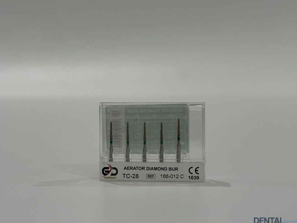Golddent Elmas Frez TC-28 - 166-012 C - İğne (Yeşil Kuşak)