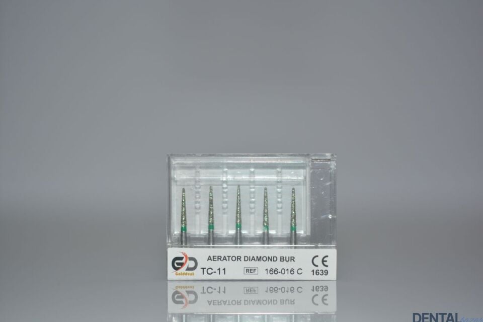 Golddent Elmas Frez TC-11 - 166-016 C - İğne (Yeşil Kuşak)