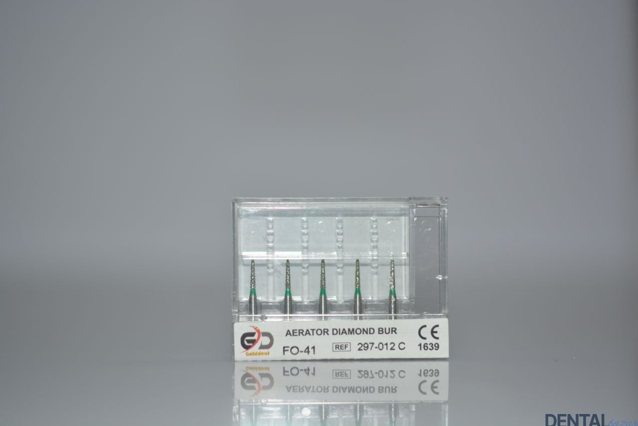 Golddent Elmas Frez FO-41 - 297-012 C - Alev (Yeşil Kuşak)