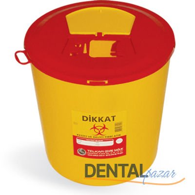 Tıbbi Atık Kovası 12 Lt - 25 Adet