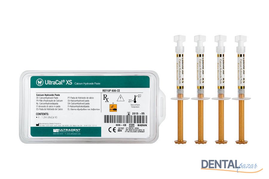UltraCal XS Mini Kit Kalsiyum Hidroksit Pasta 2x 1,2 ml