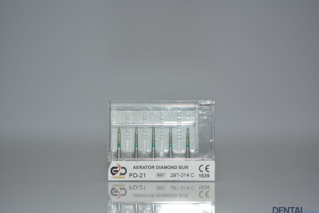 Golddent Elmas Frez FO-21 - 297-014 C - Alev (Yeşil Kuşak)
