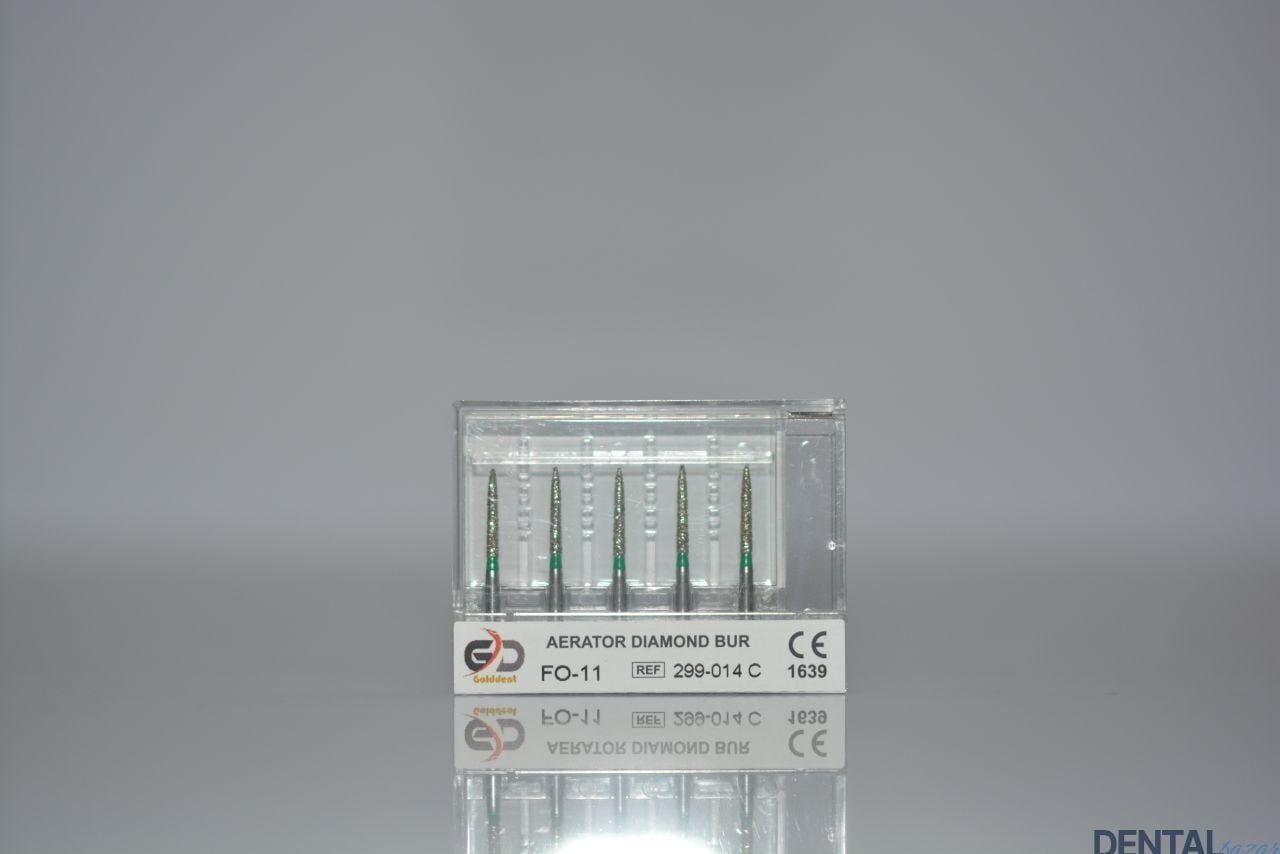 Golddent Elmas Frez FO-11 - 299-014 C - Alev (Yeşil Kuşak)