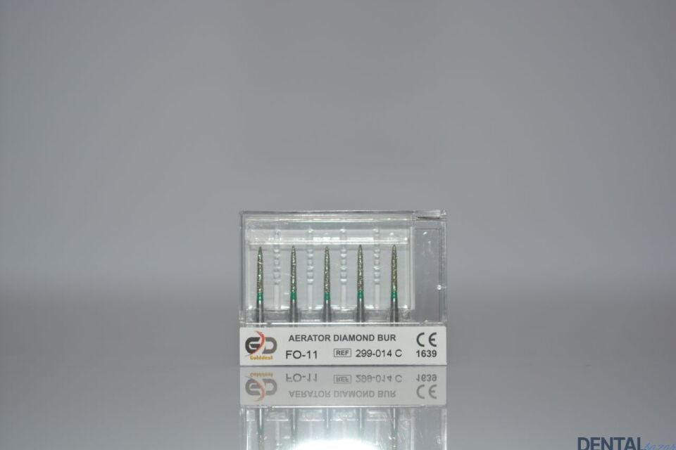 Golddent Elmas Frez FO-11 - 299-014 C - Alev (Yeşil Kuşak)