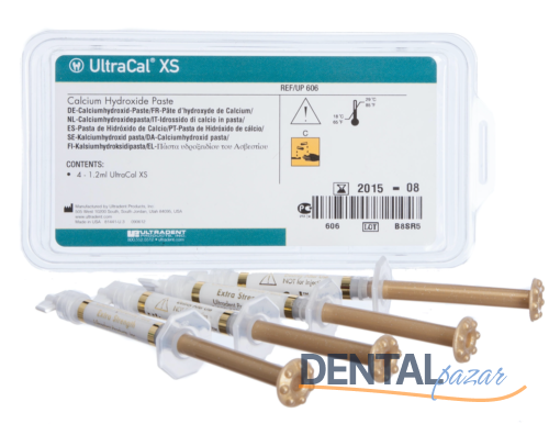 UltraCal XS Refil - Kalsiyum Hidroksit Pasta 4x1.2 ml