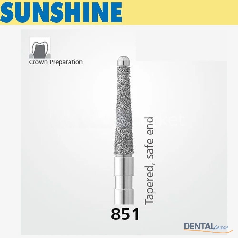 851 Sentetik Elmas Frez - 2 Adet