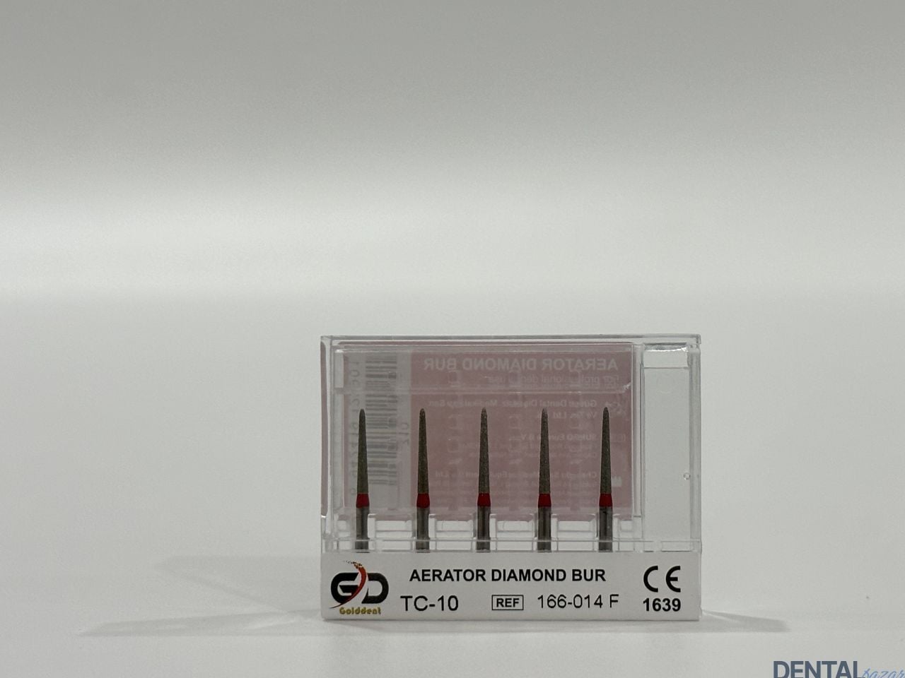 Golddent Elmas Frez TC-10 - 166-014 F - İğne (Kırmızı Kuşak)