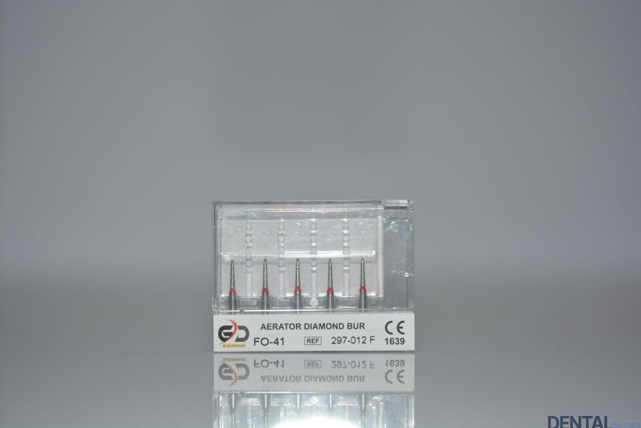 Golddent Elmas Frez FO-41 - 297-012 F - Alev (Kırmızı Kuşak)