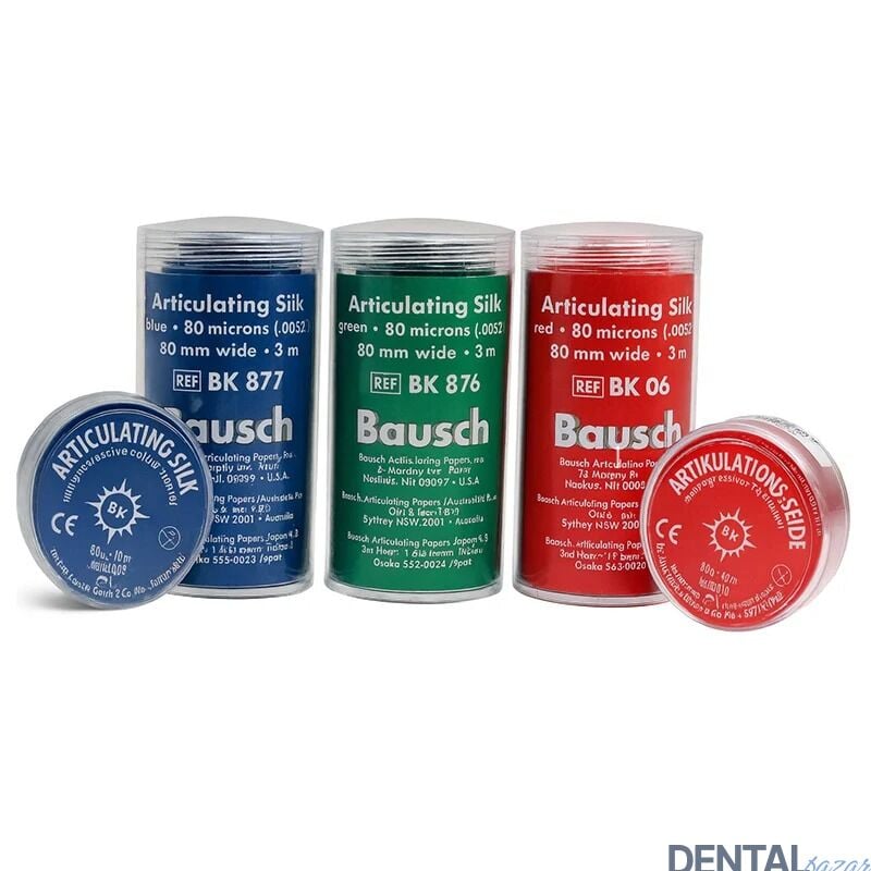 Bausch 80 Mikron Artikülasyon İpeği 80mm x 3m BK877