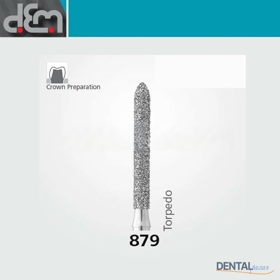 DX Sentetik Elmas Frez - 879 - Chamfer - 10 Adet