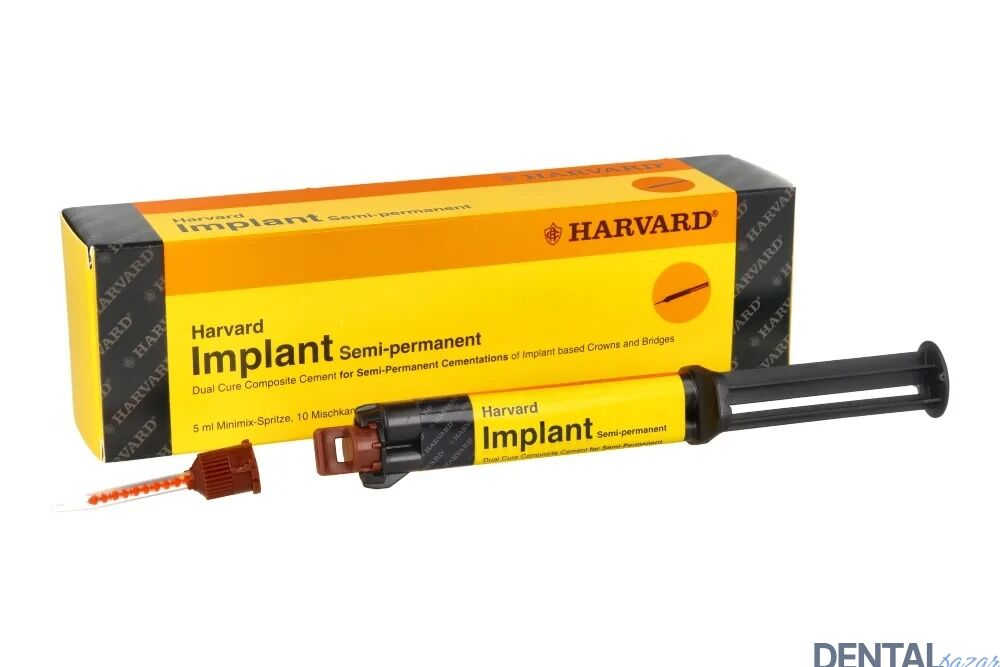 Harvard Dual Cure implant Cem - Kısmi Daimi Siman