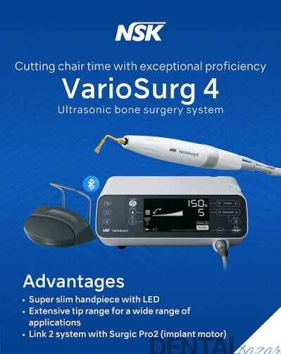 NSK VarioSurg 4 Led Işıklı Ultrasonik Piezo Cerrahi Cihazı Piezo Cerrahi Cihazı