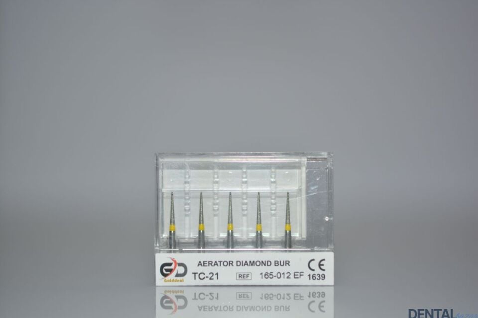 Golddent Elmas Frez TC-21 - 165-012 EF - İğne (Sarı Kuşak)