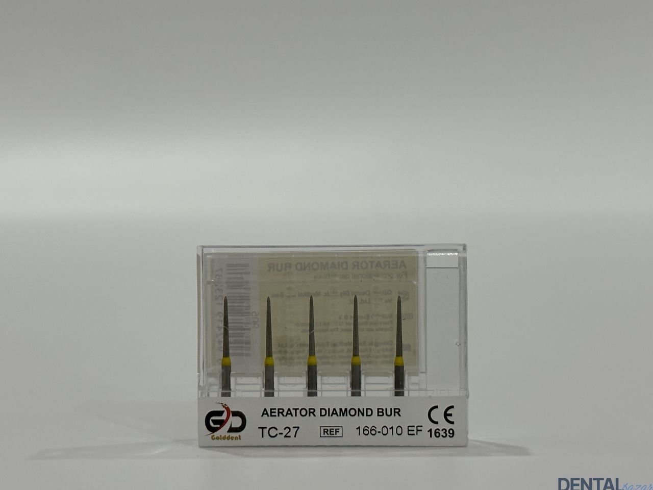 Golddent Elmas Frez TC-27 - 166-010 EF - İğne (Sarı Kuşak)