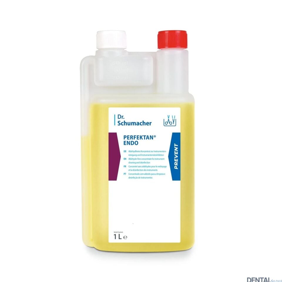 Dr Schumacher Perfektan Endo -Tıbbi Alet ve Endoskoplar İçin Konsantre Alet Dezenfektanı 6 x 1 Lt