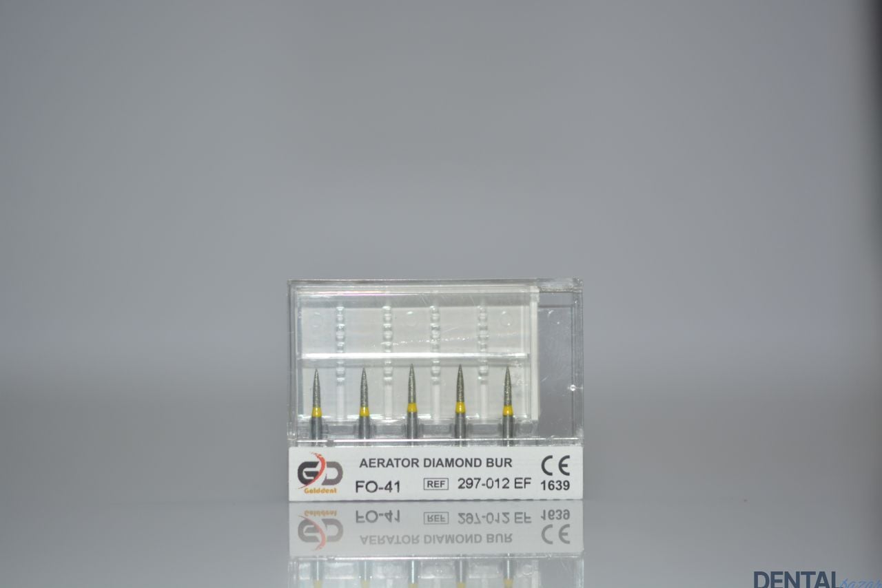 Golddent Elmas Frez FO-41 - 297-012 EF - Alev (Sarı Kuşak)