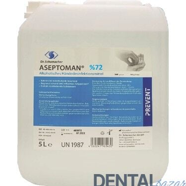 Dr.Schumacher Aseptoman %72 - El ve Cilt Dezenfektanı 5 L