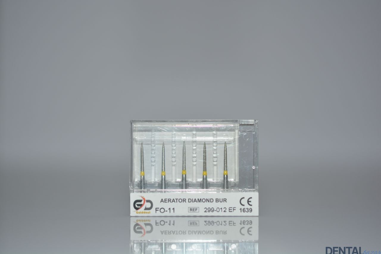 Golddent Elmas Frez FO-11 - 299-012 EF - Alev (Sarı Kuşak)