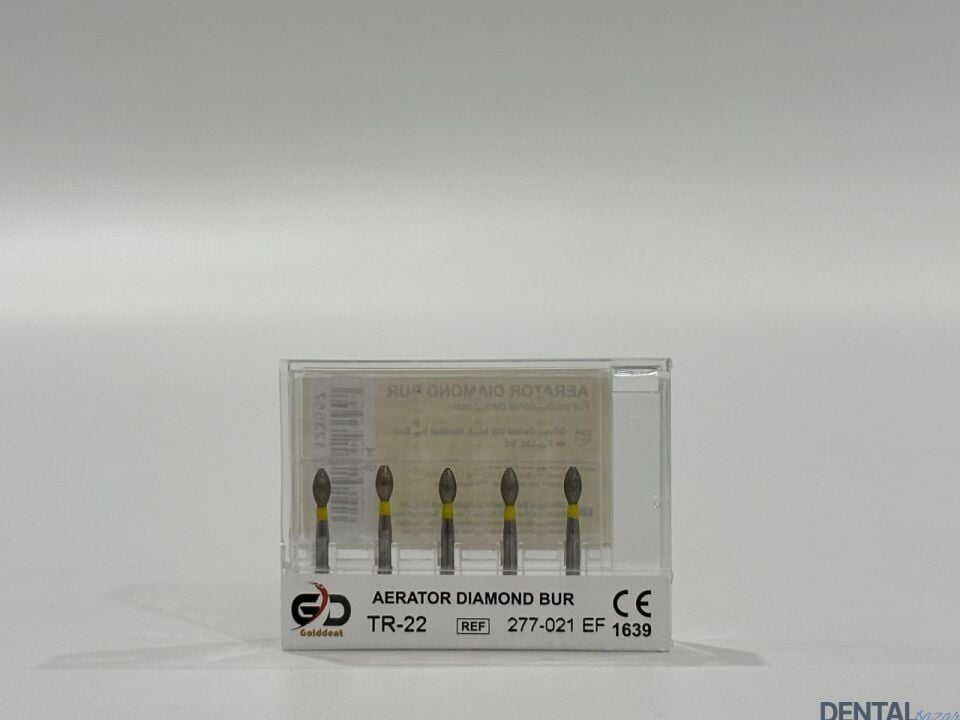 Golddent Elmas Frez TR-22 - 277-021 EF - Yumurta (Sarı Kuşak)