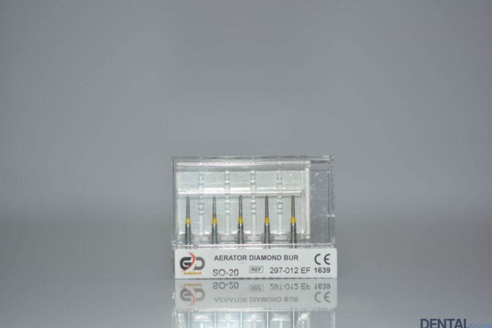 Golddent Elmas Frez SO-20 - 297-012 EF - Alev (Sarı Kuşak)