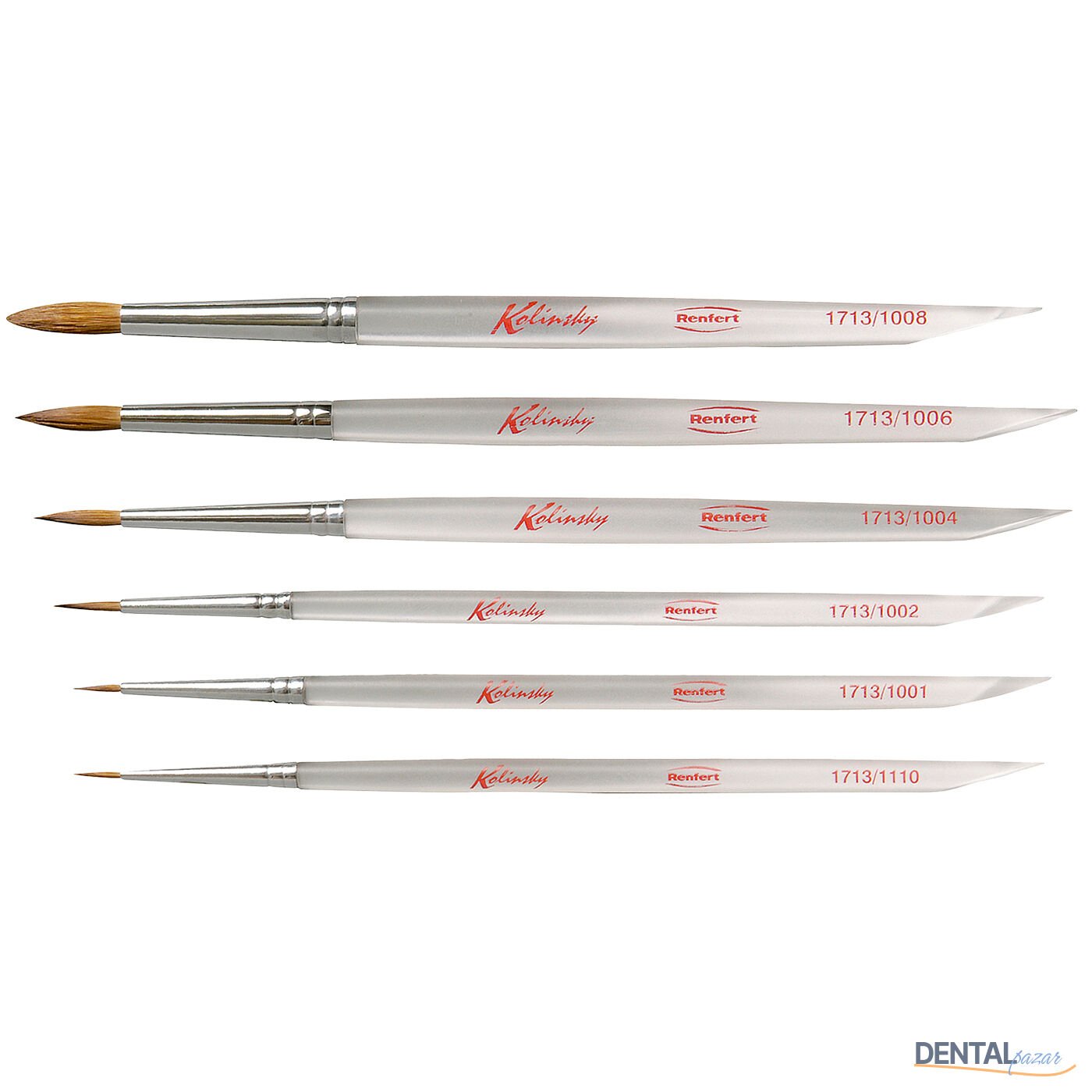Kolinsky Kıl Fırça Refilleri