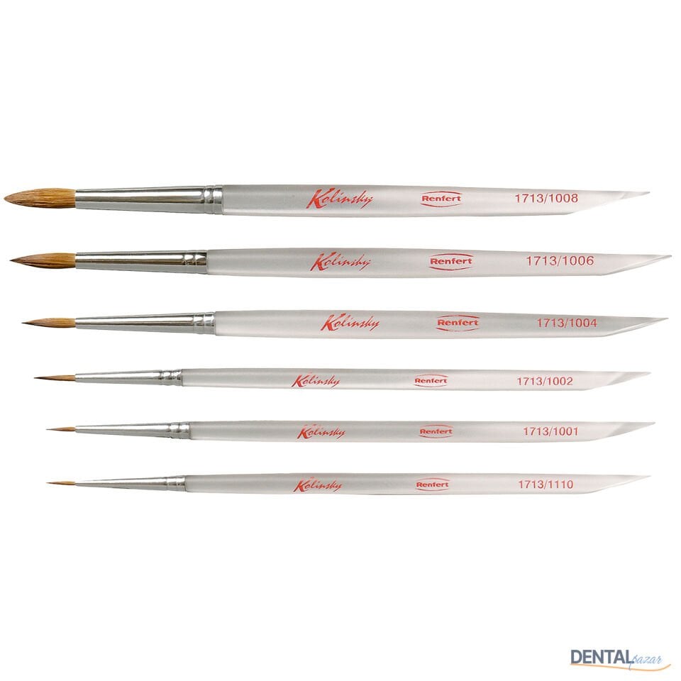 Kolinsky Kıl Fırça Refilleri