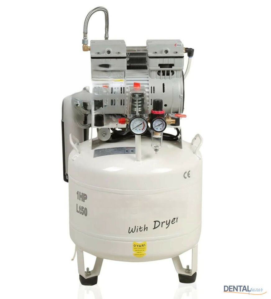 Yağsız Hava Kompresörü - Kurutuculu 50 Lt