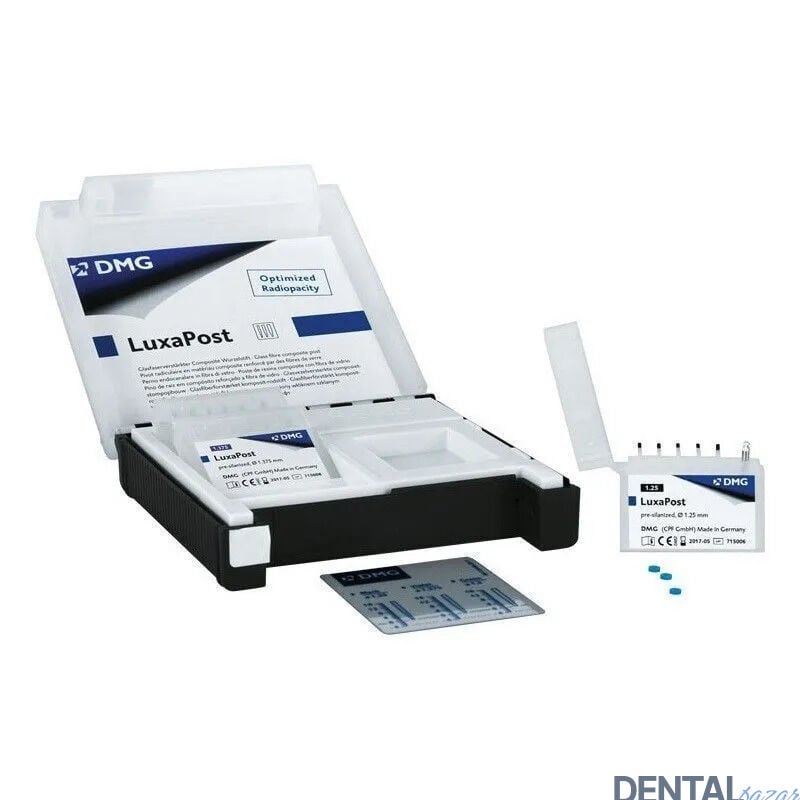 DMG LuxaPost Kit Cam Fiber Post Set 15 POST+3 DRİLL