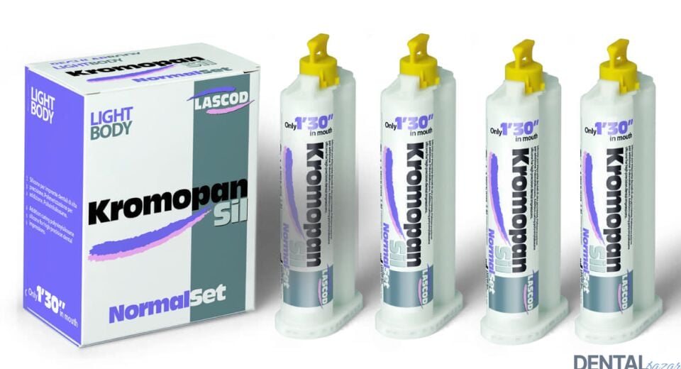 LASCOD KromopanSil Normal A tipi Silikon 2. Ölçü 4x50ml