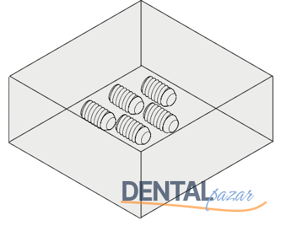 CEREC Primemill Ball Pressure Screw Set