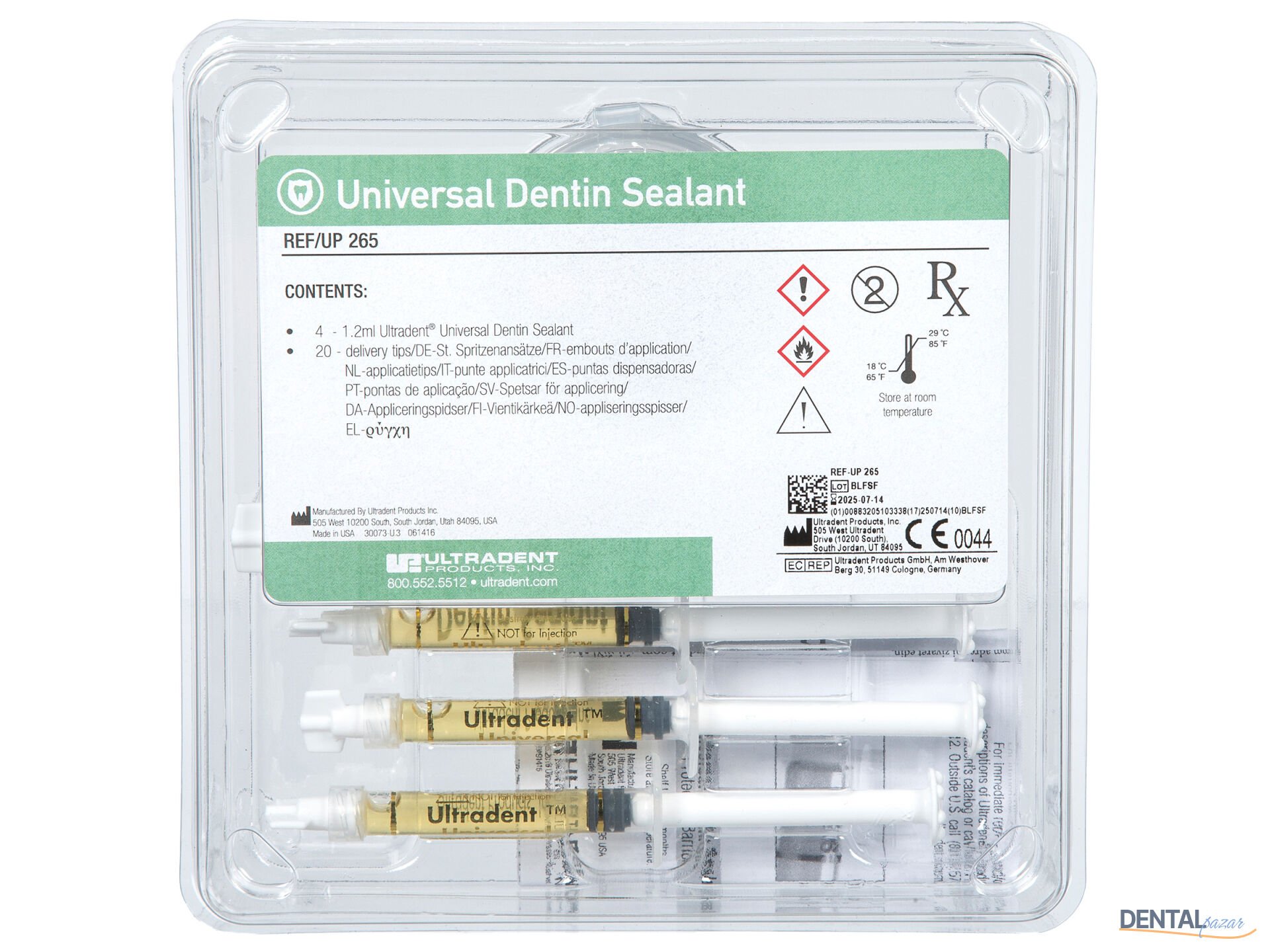 Universal Dentin Sealant Kit 4 x 1,2 ml