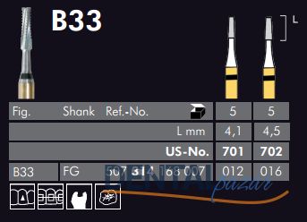 Black Cobra Carpide Frez - 5 Adet