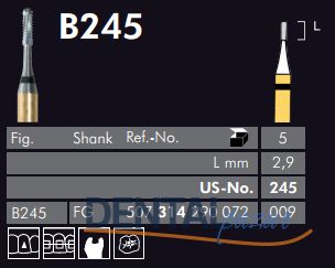 Black Cobra Carpide Frez - 5 Adet